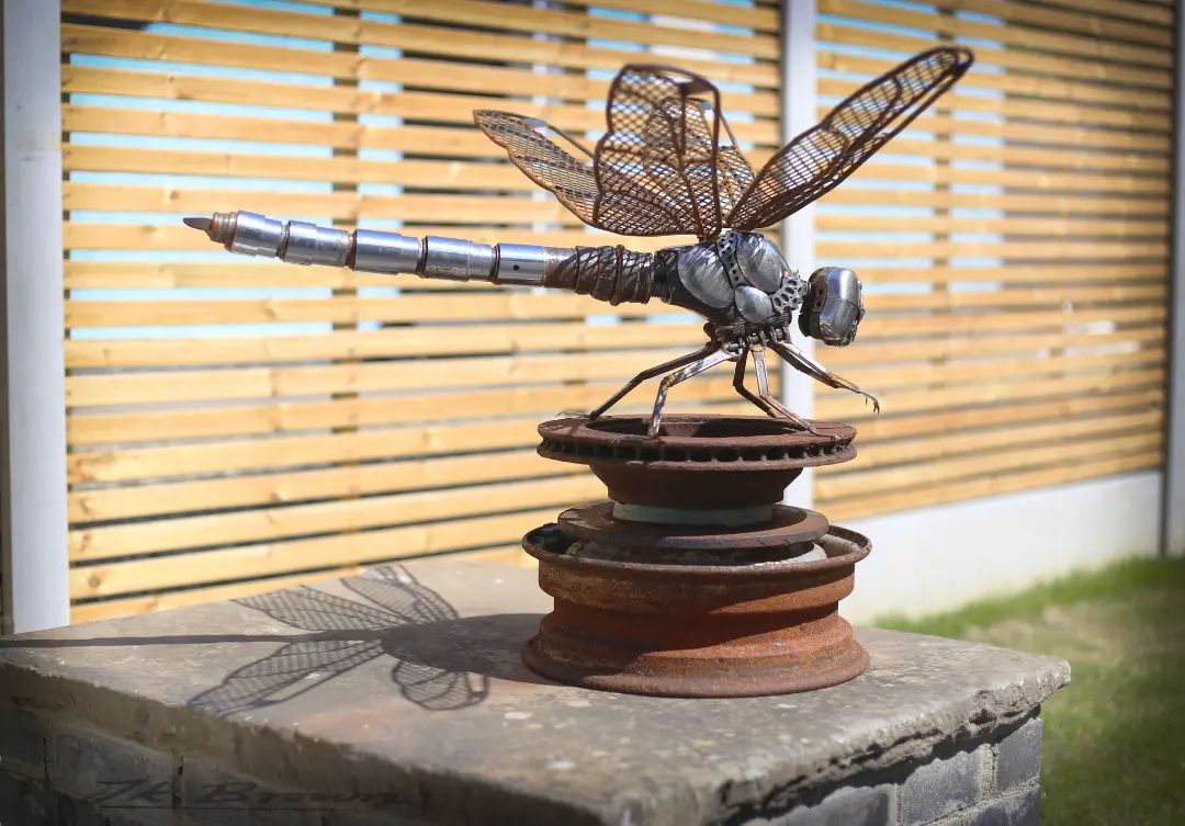 Amazingly Precise Scrap Metal Animal Sculptures By Jk Brown (28)