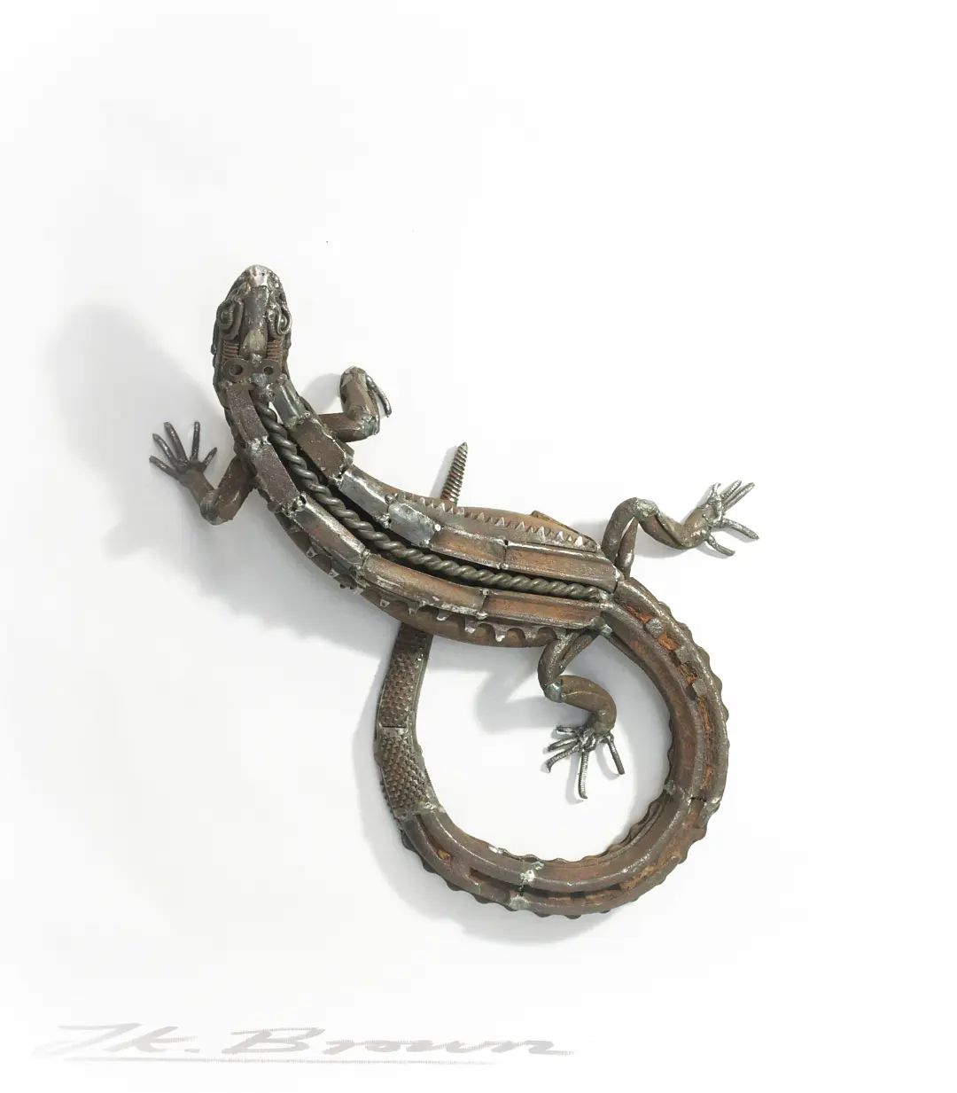 Amazingly Precise Scrap Metal Animal Sculptures By Jk Brown (6)