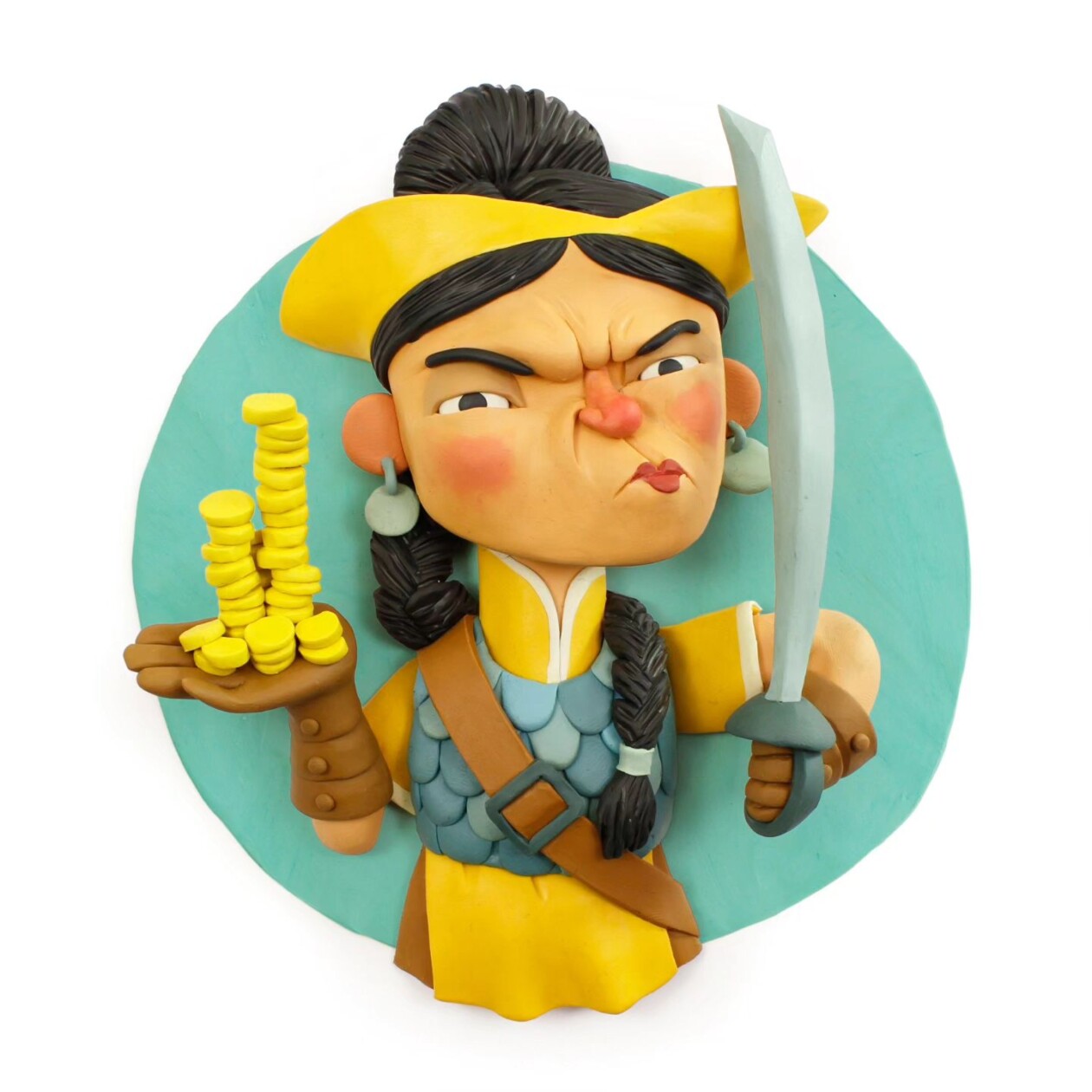 Funny And Creative Clay Sculptures By Gianluca Maruotti (11)