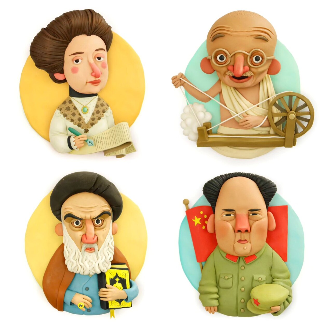 Funny And Creative Clay Sculptures By Gianluca Maruotti (16)