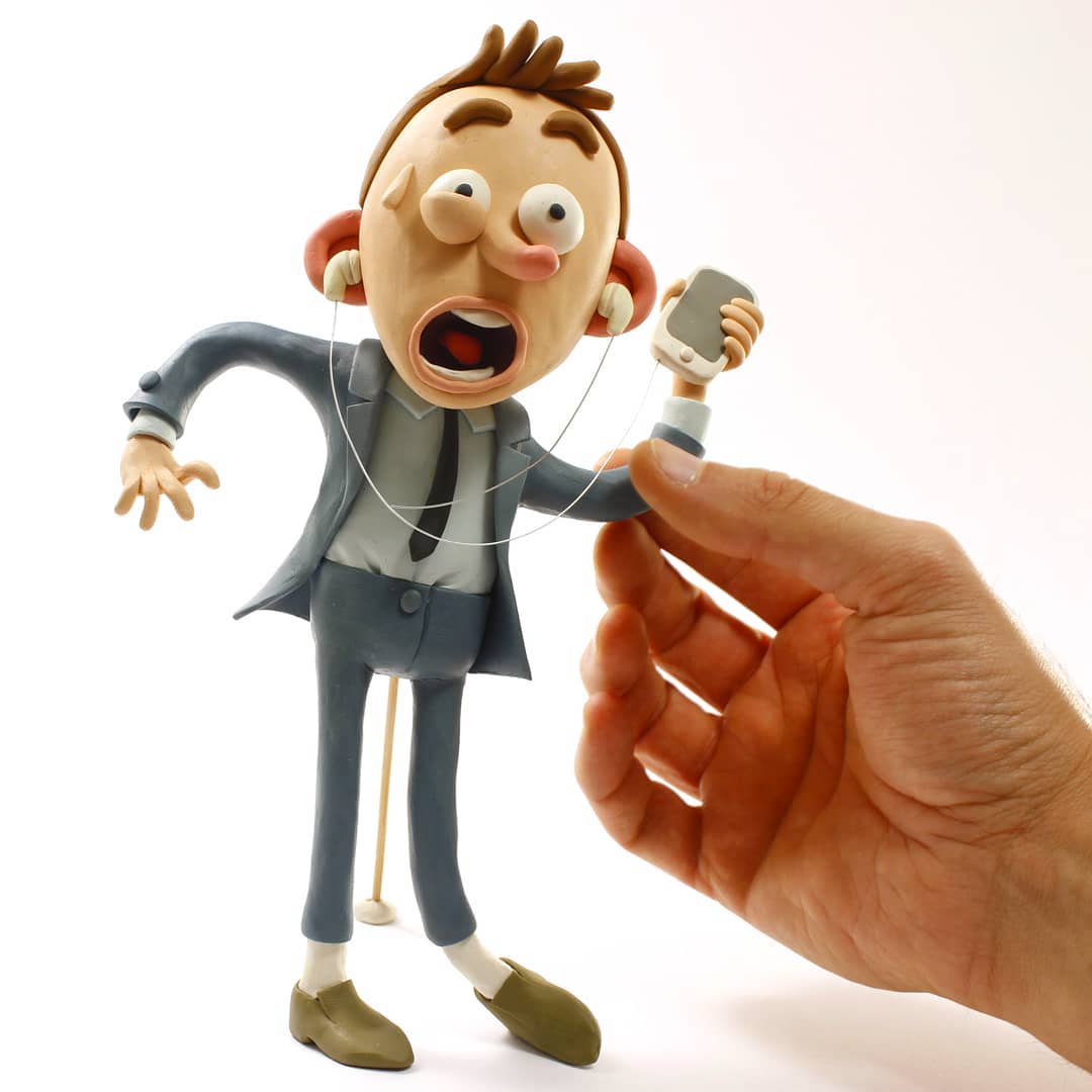 Funny And Creative Clay Sculptures By Gianluca Maruotti (8)