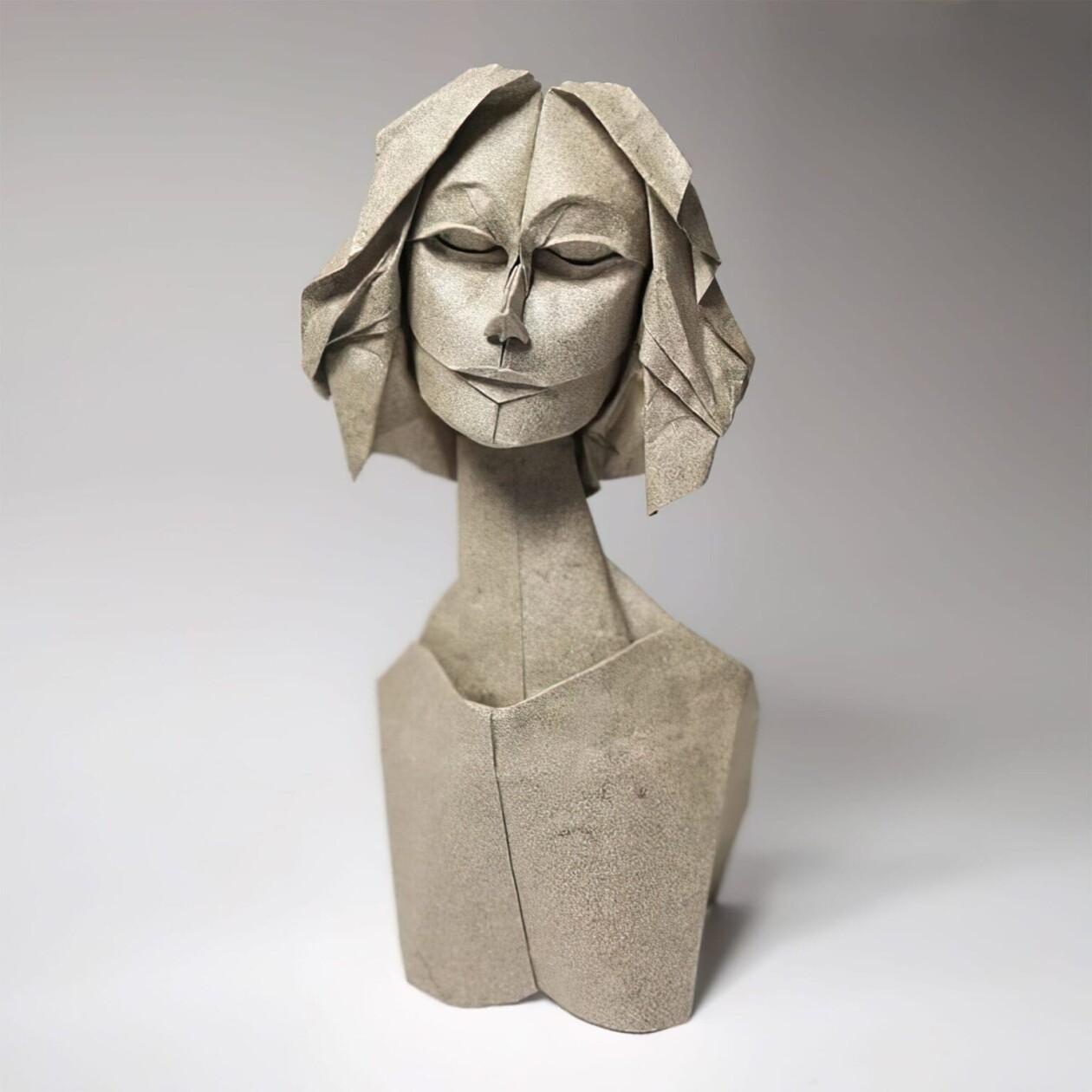 Amazingly Intricate Sculptural Portraits Made From Single Pieces Of Paper By João Charrua (2)