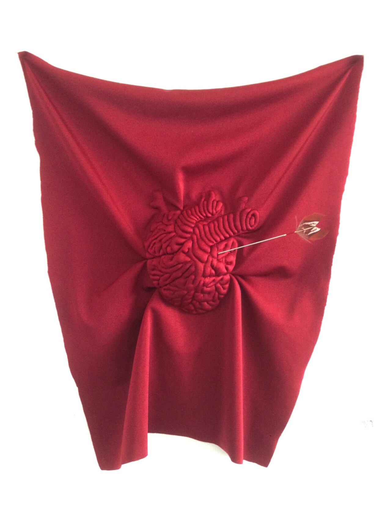 Anatomical Sculptures Made From Zippers, Quilted Fabric, And Felt By Élodie Antoine (7)