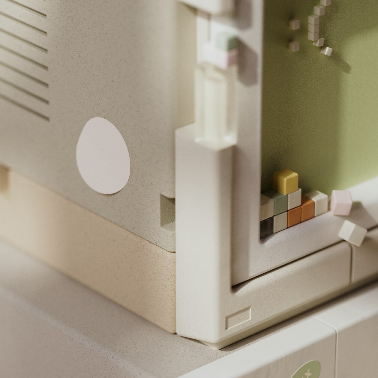 Art Block, An Amusing 3d Digital Illustration Series Of Vintage Devices By Ayumi Tan (2)