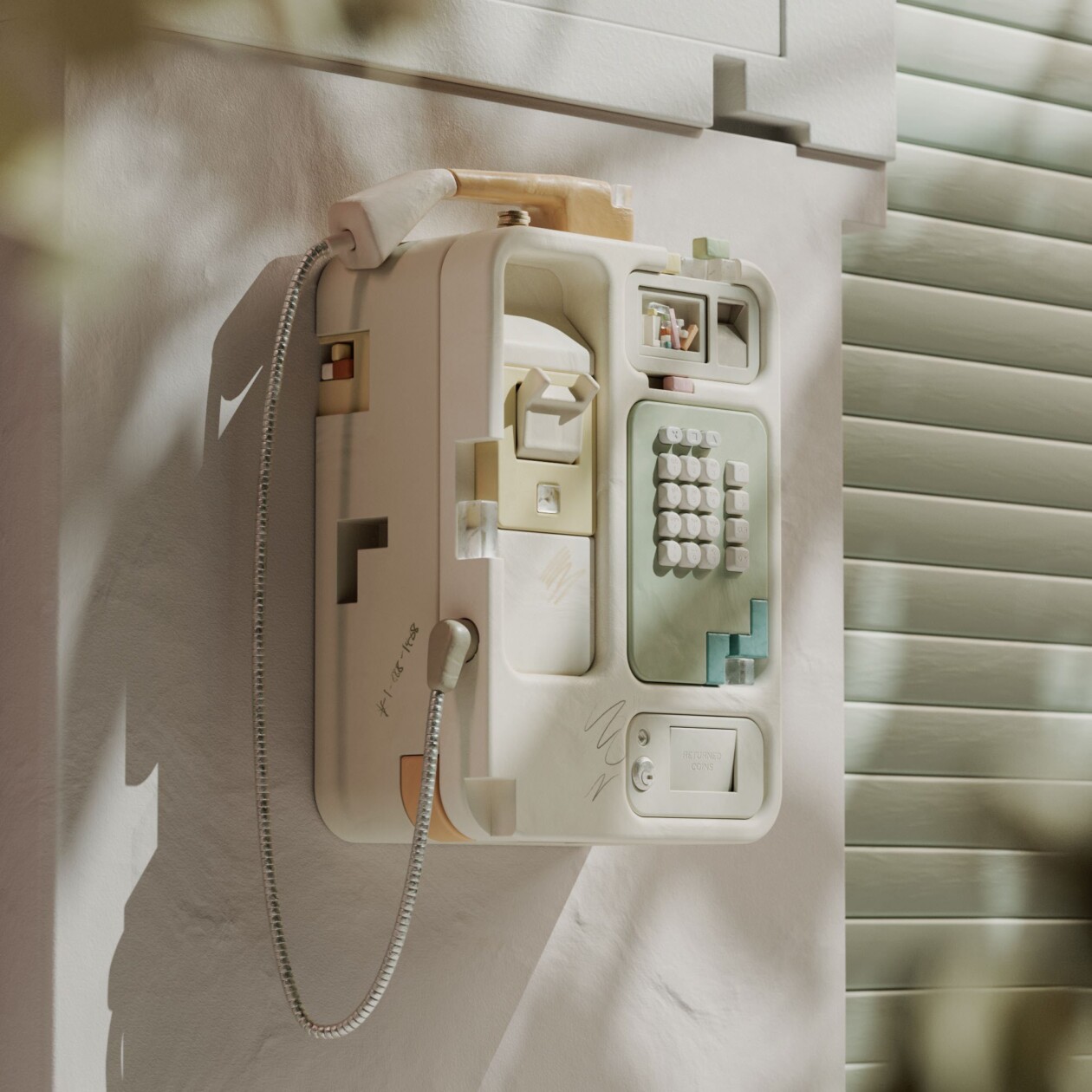 Art Block, An Amusing 3d Digital Illustration Series Of Vintage Devices By Ayumi Tan (4)