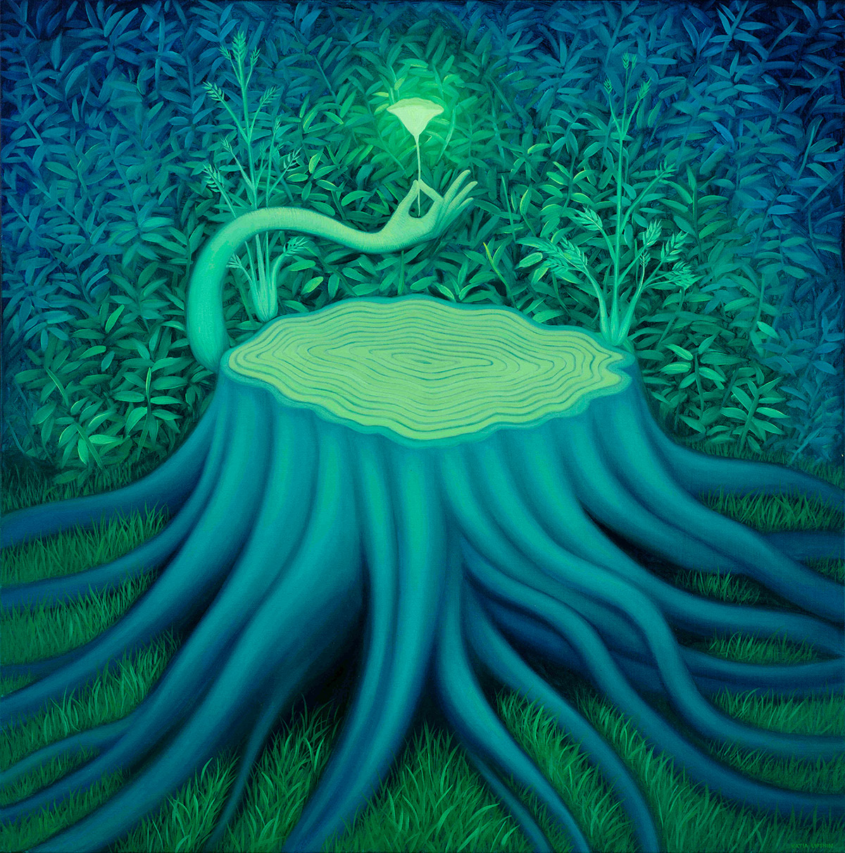 Captivating Surreal Paintings Of Female Figures By Katia Lifshin (6)