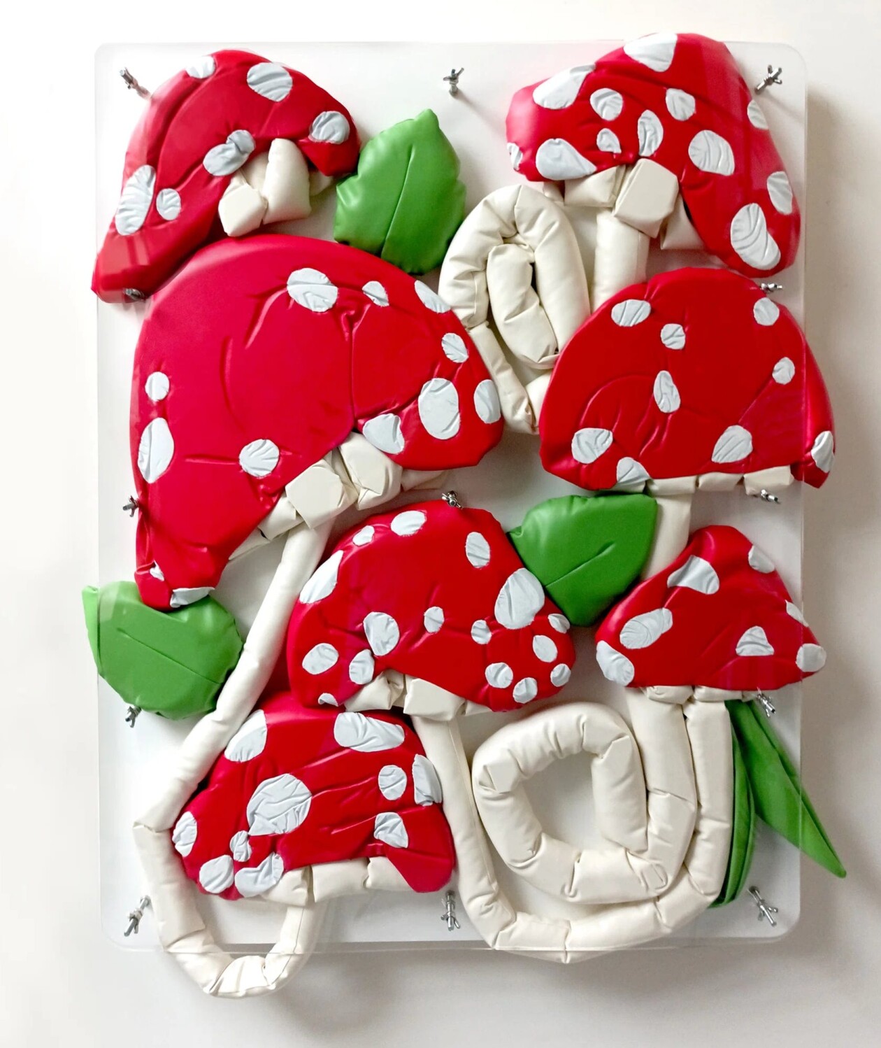 Claustrophobic, Acrylic Pressed Textile Plant Sculptures By Ant Hamlyn (16)