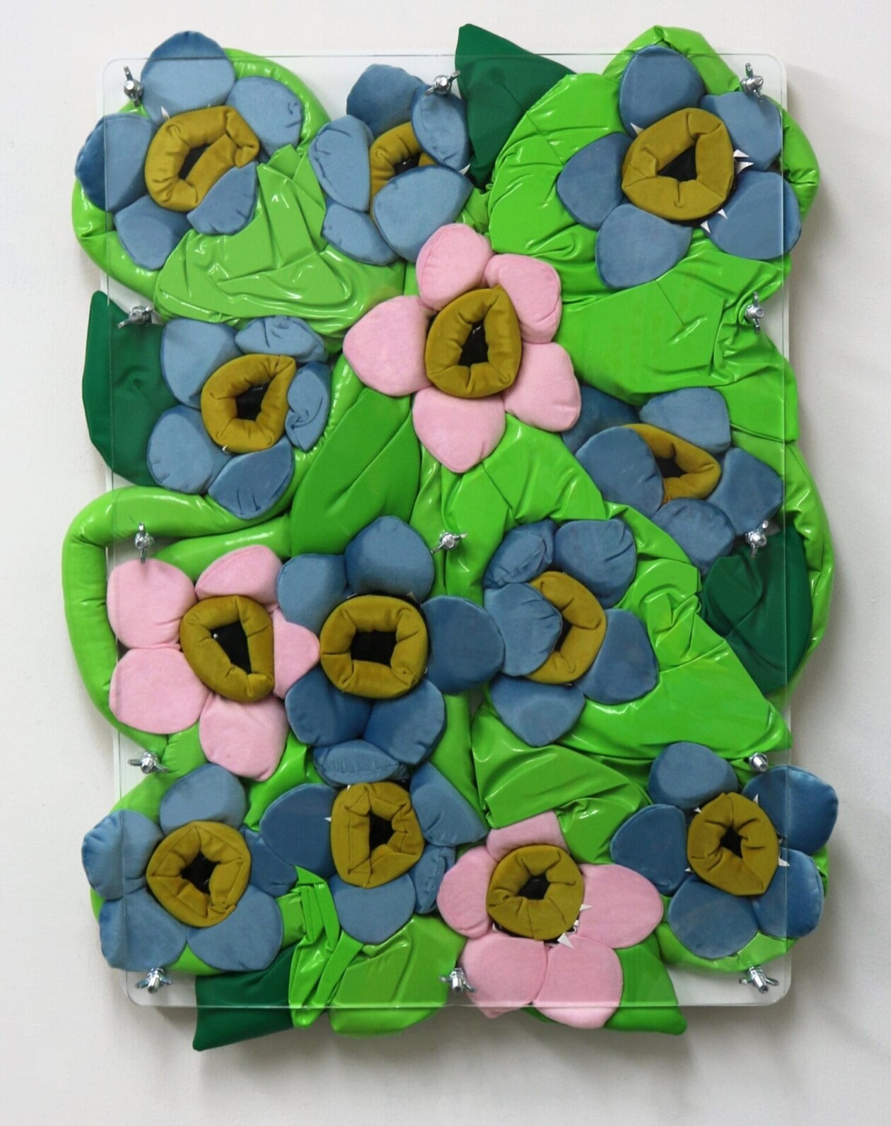 Claustrophobic, Acrylic Pressed Textile Plant Sculptures By Ant Hamlyn (21)