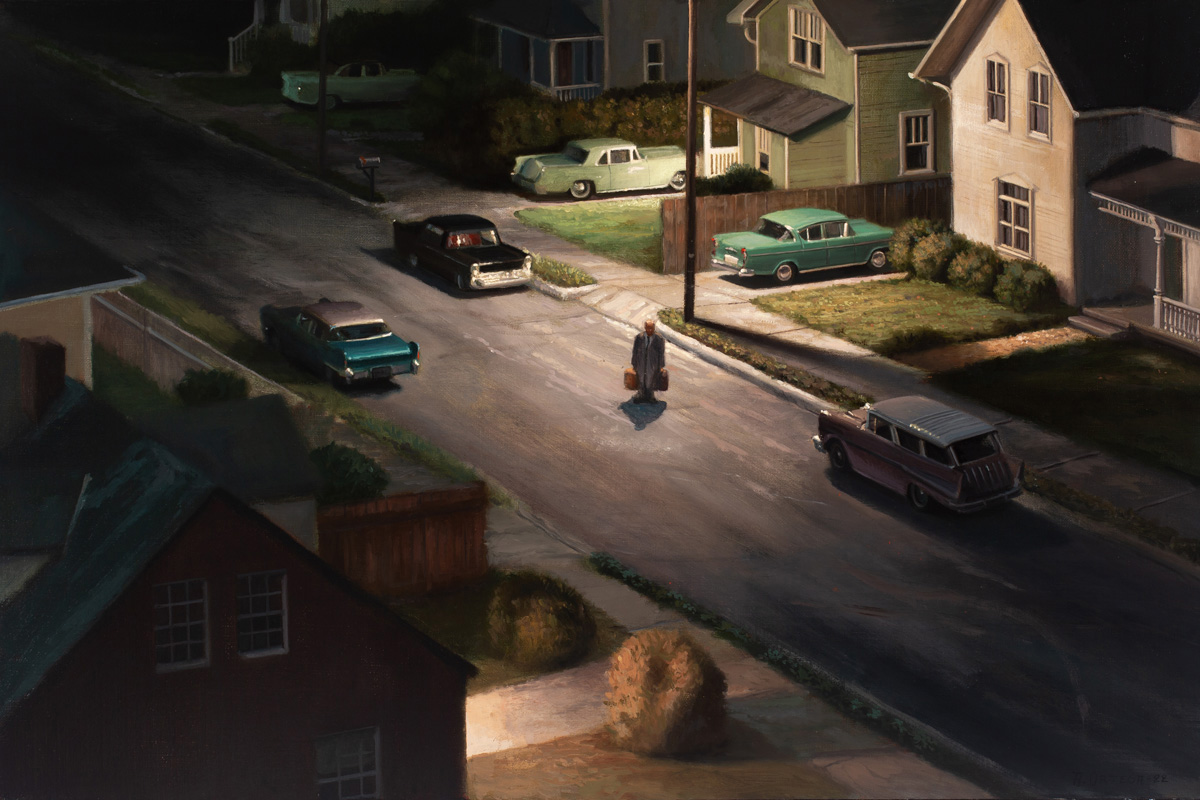 Delightful Oil Paintings Of Miniature Suburban Scenes By Alberto Ortega (11)