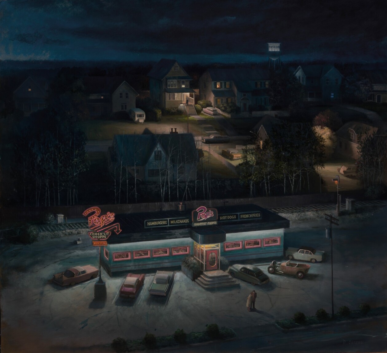 Delightful Oil Paintings Of Miniature Suburban Scenes By Alberto Ortega (13)