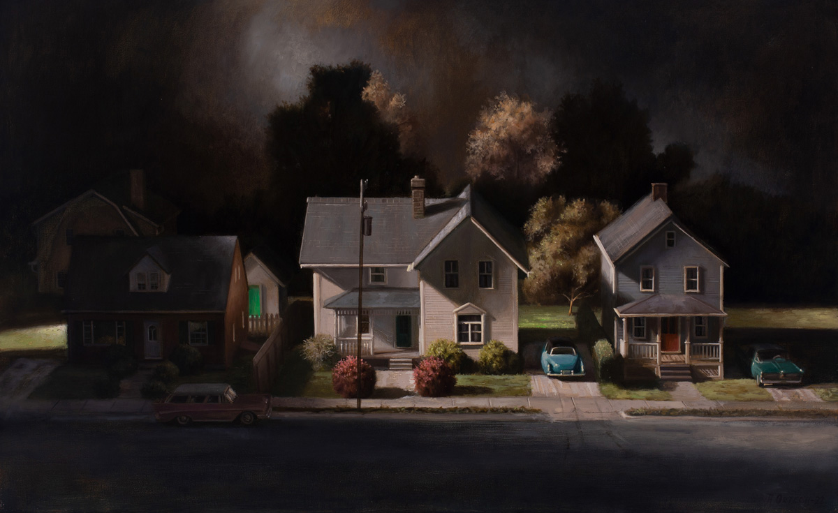 Delightful Oil Paintings Of Miniature Suburban Scenes By Alberto Ortega (5)
