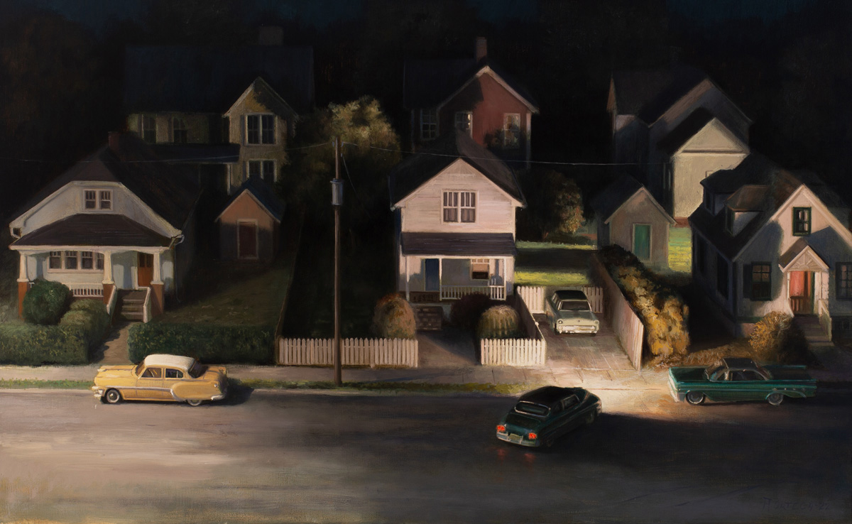 Delightful Oil Paintings Of Miniature Suburban Scenes By Alberto Ortega (7)