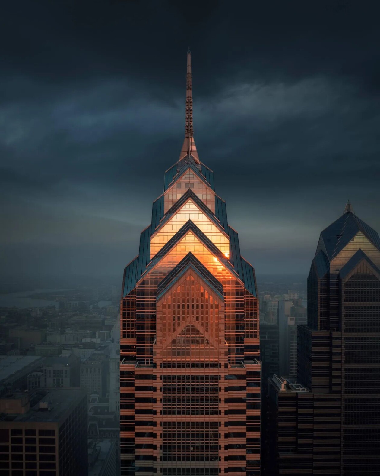 Formidable Drone Photographs That Celebrate The Beauty Of Historic High Rise Buildings In The Us By Chris Hytha (7)