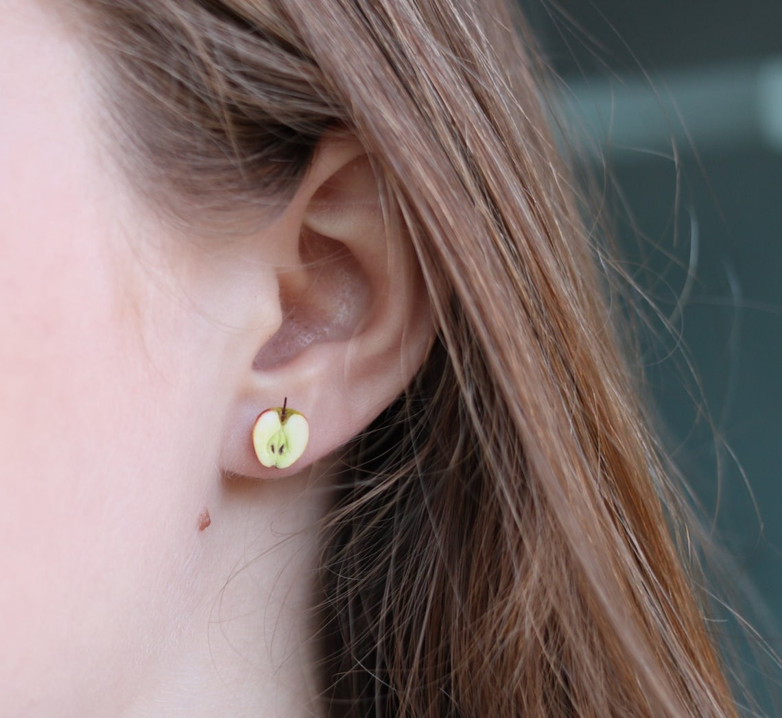 Hyper Realistic Fruit Earrings By Helen Creative (2)