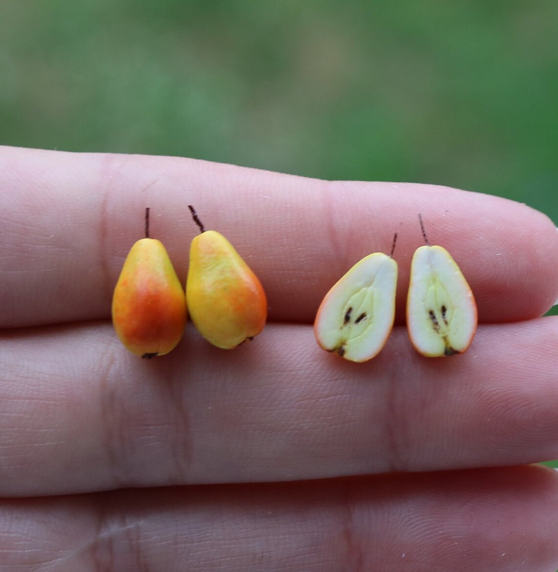 Hyper Realistic Fruit Earrings By Helen Creative (6)