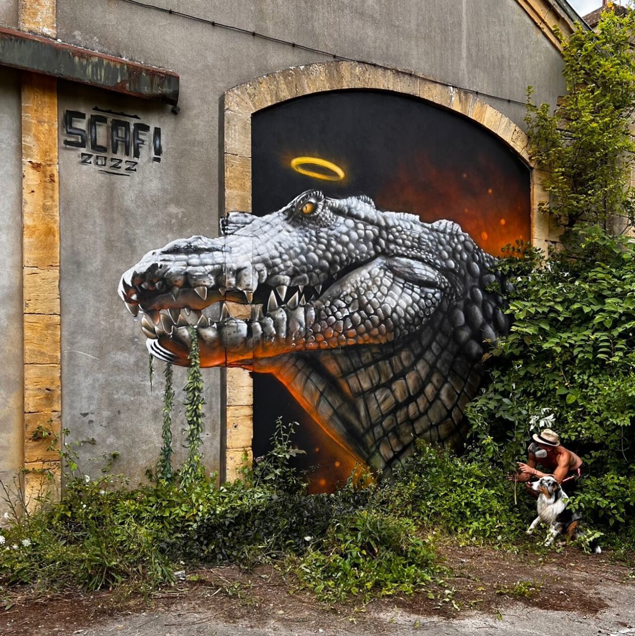 Impressive 3d Murals By Scaf (11)