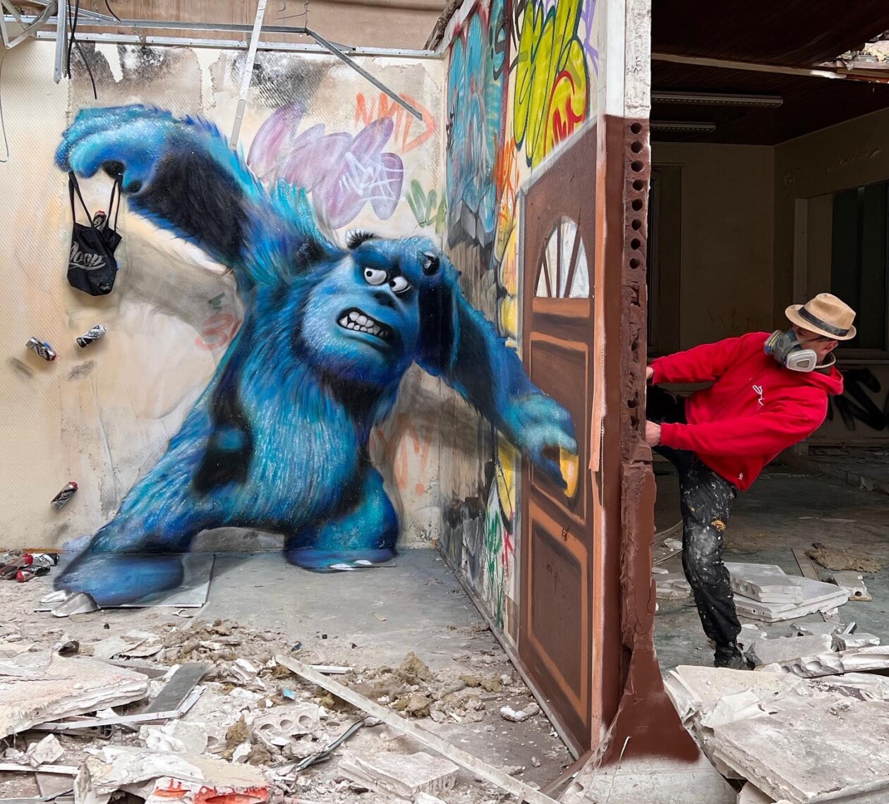 Impressive 3d Murals By Scaf (17)