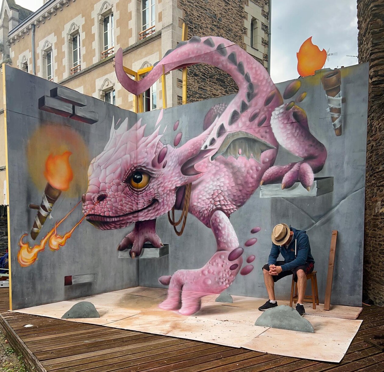 Impressive 3d Murals By Scaf (20)