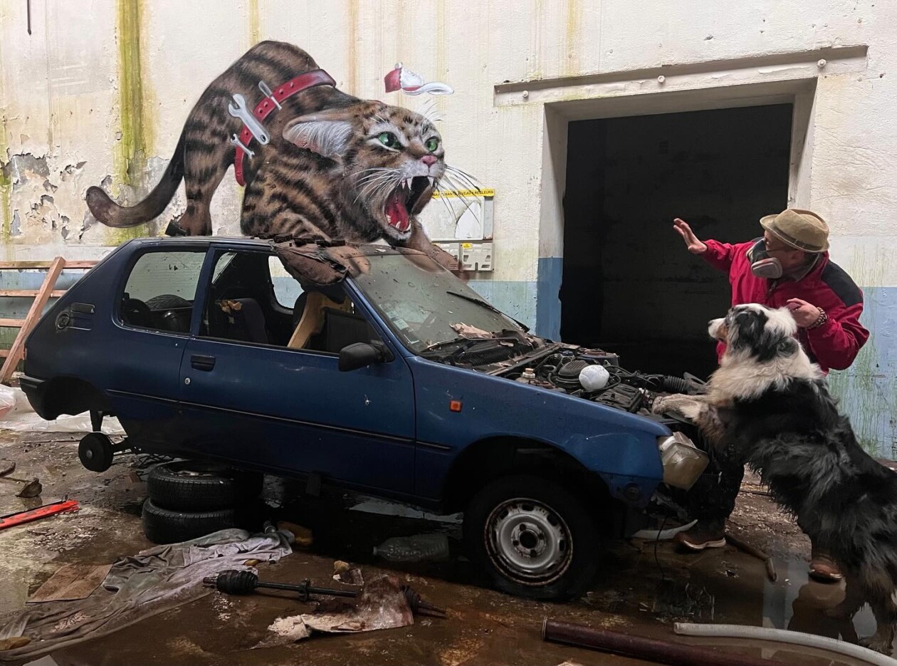 Impressive 3d Murals By Scaf (23)