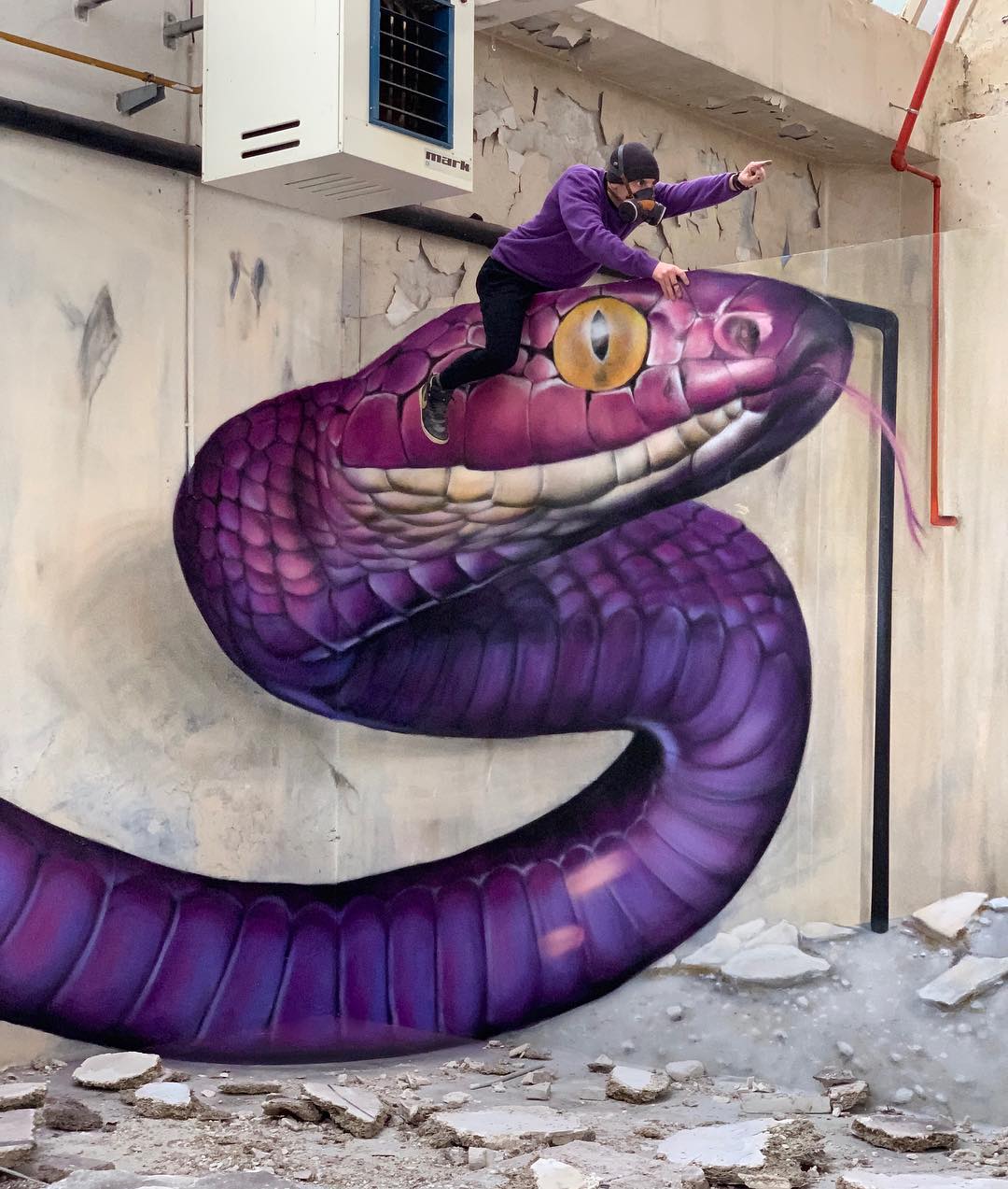 Impressive 3d Murals By Scaf (4)