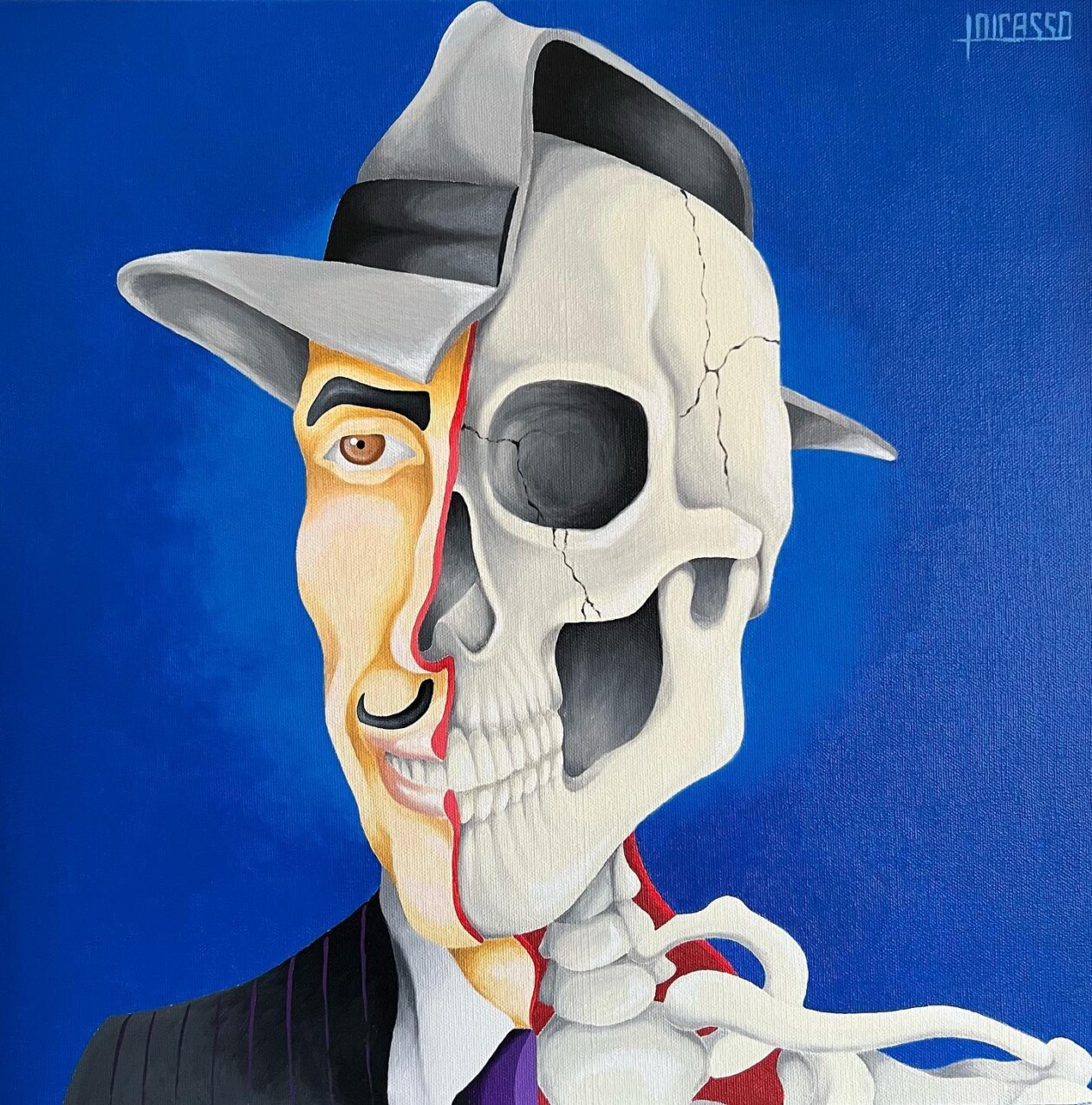 Incredible Oil On Canvas Paintings Of Dissected Figures By Luis Pedro Picasso (11)