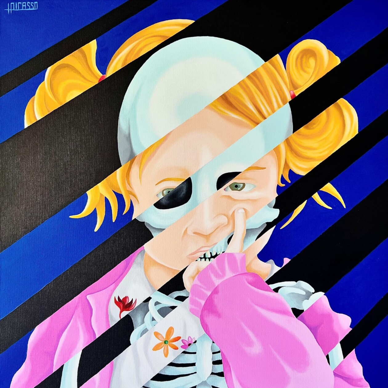 Incredible Oil On Canvas Paintings Of Dissected Figures By Luis Pedro Picasso (15)