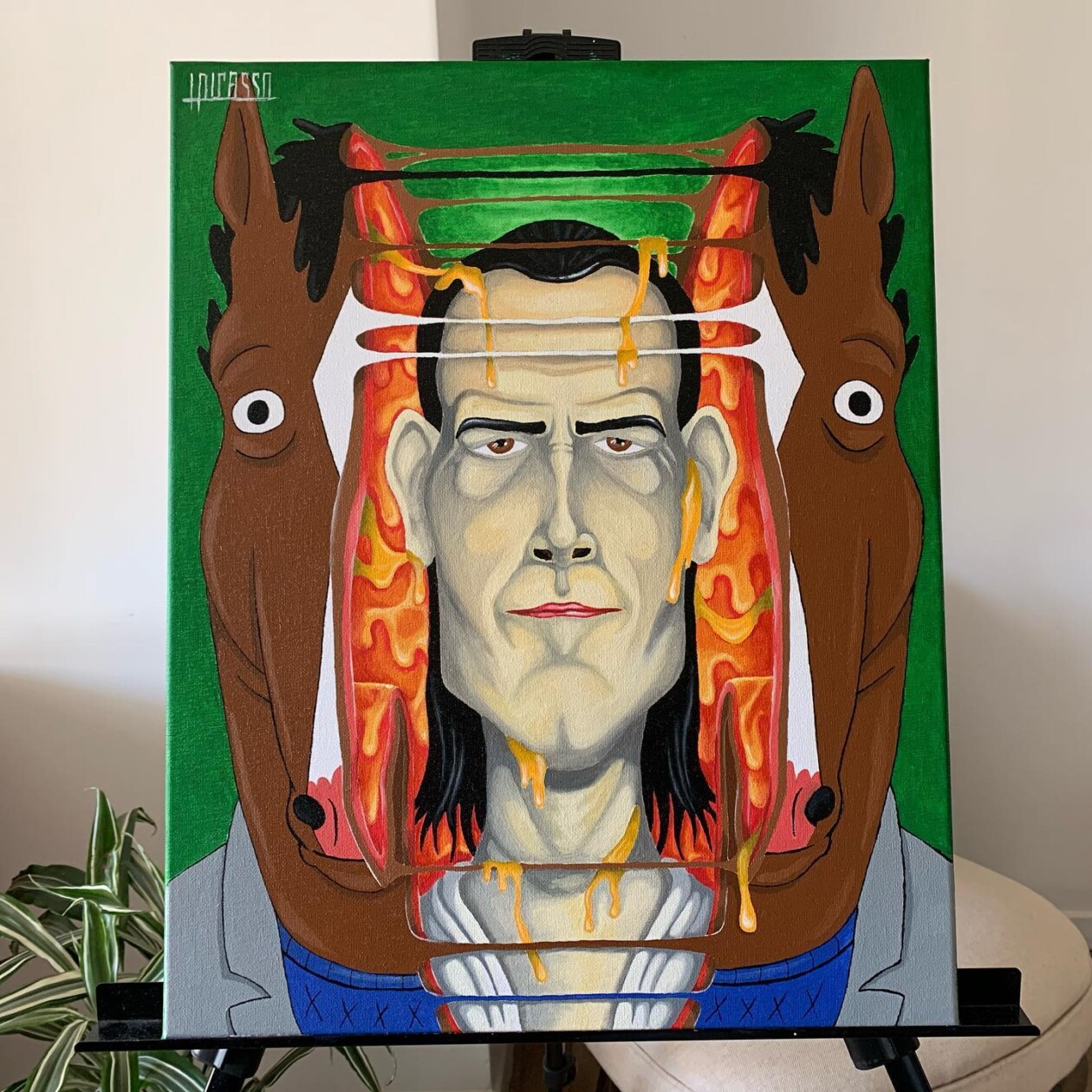 Incredible Oil On Canvas Paintings Of Dissected Figures By Luis Pedro Picasso (2)