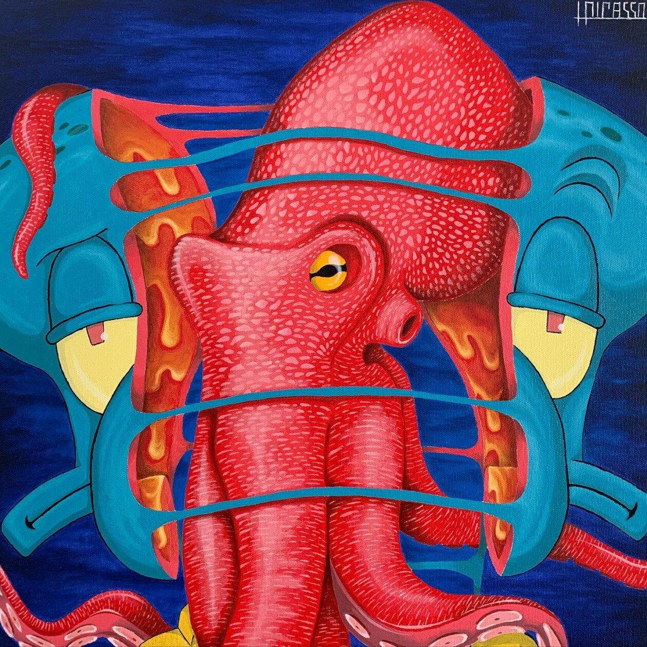 Incredible Oil On Canvas Paintings Of Dissected Figures By Luis Pedro Picasso (3)