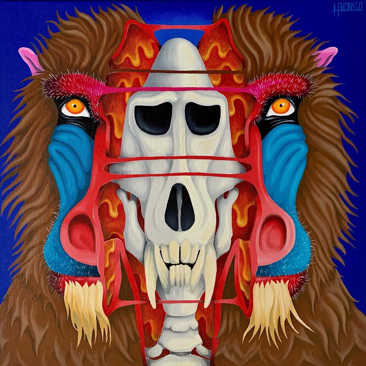 Incredible Oil On Canvas Paintings Of Dissected Figures By Luis Pedro Picasso (5)