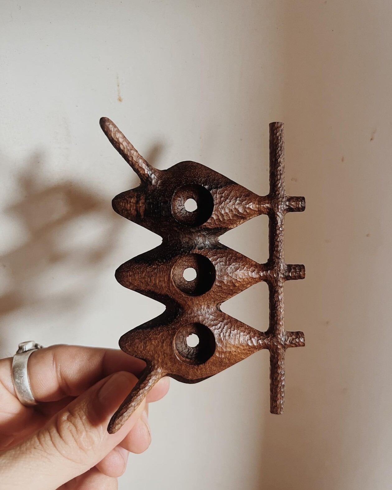 Intriguing Geometric Wood Sculptures By Aleph Geddis (10)