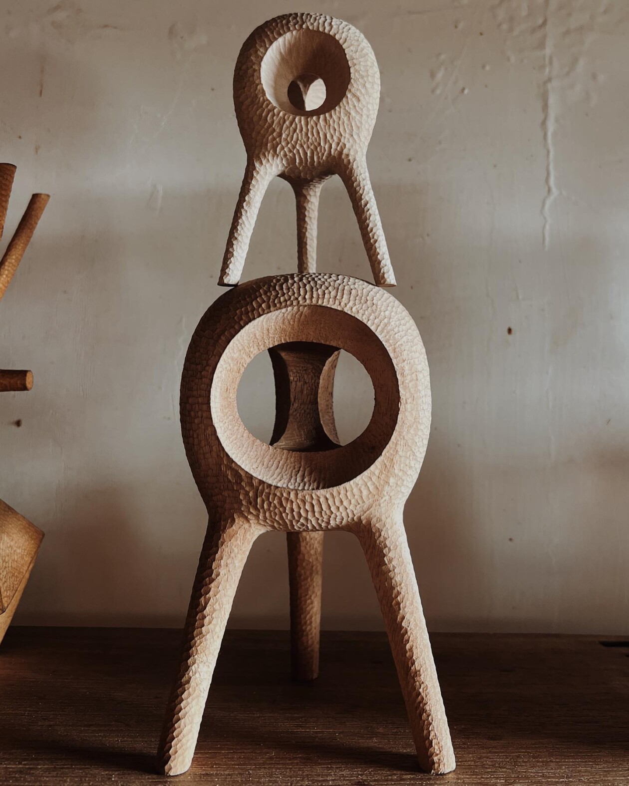 Intriguing Geometric Wood Sculptures By Aleph Geddis (12)