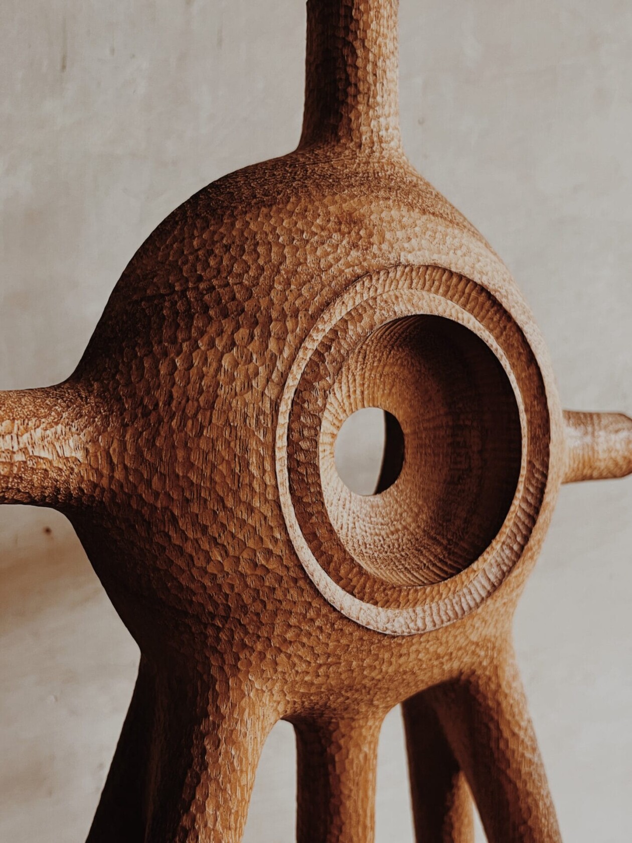 Intriguing Geometric Wood Sculptures By Aleph Geddis (7)