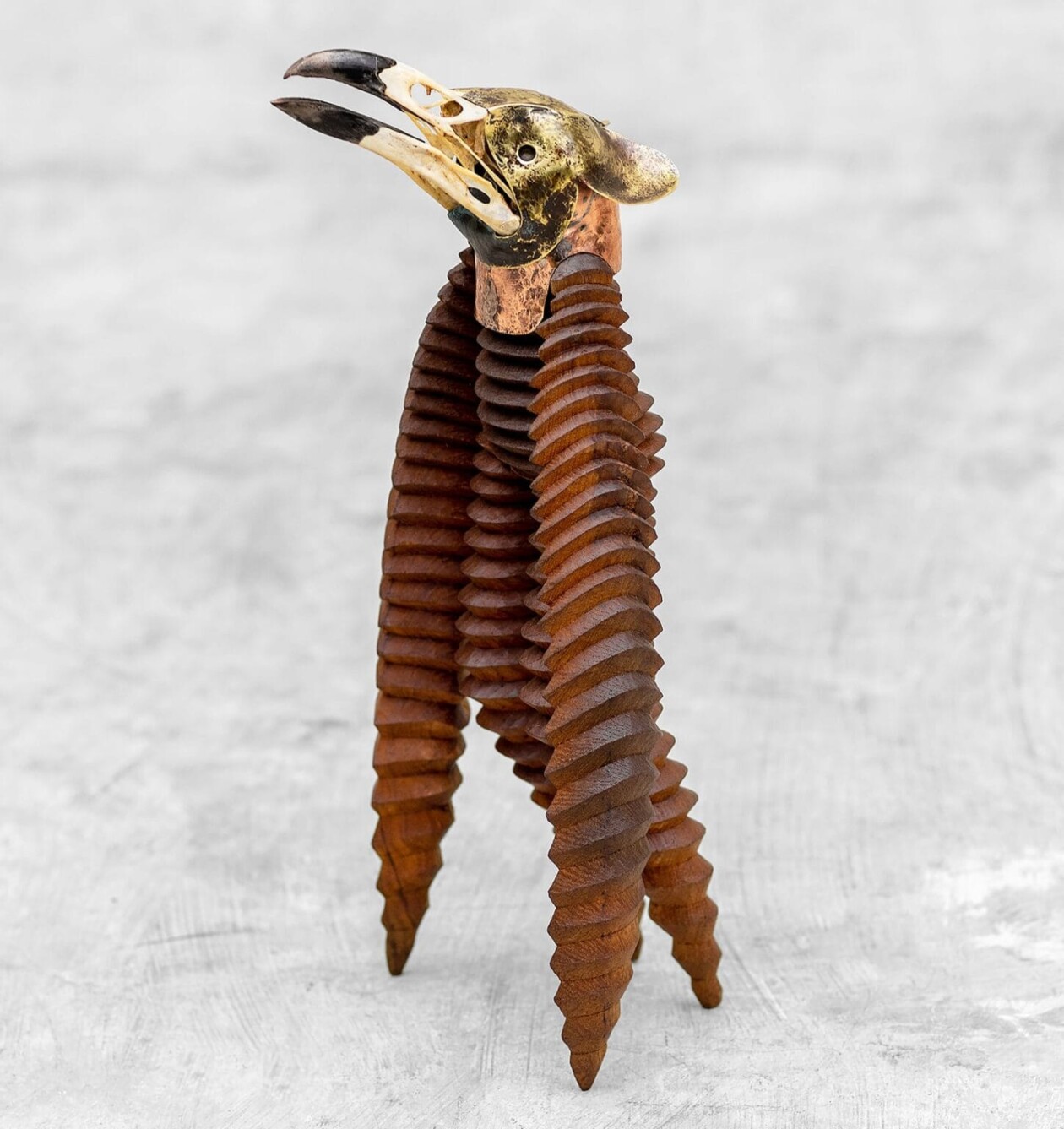 Intriguing Wood Sculptures Of Unearthly Creatures By Spencer Hansen (3)