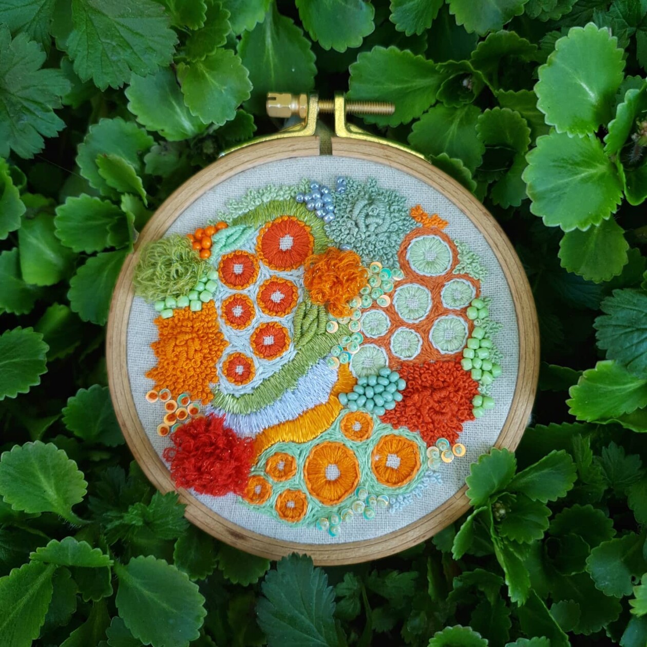 Marvelous Embroideries Inspired By Moss, Coral, And Lichen Forms By Hannah Kwasnycia (1)