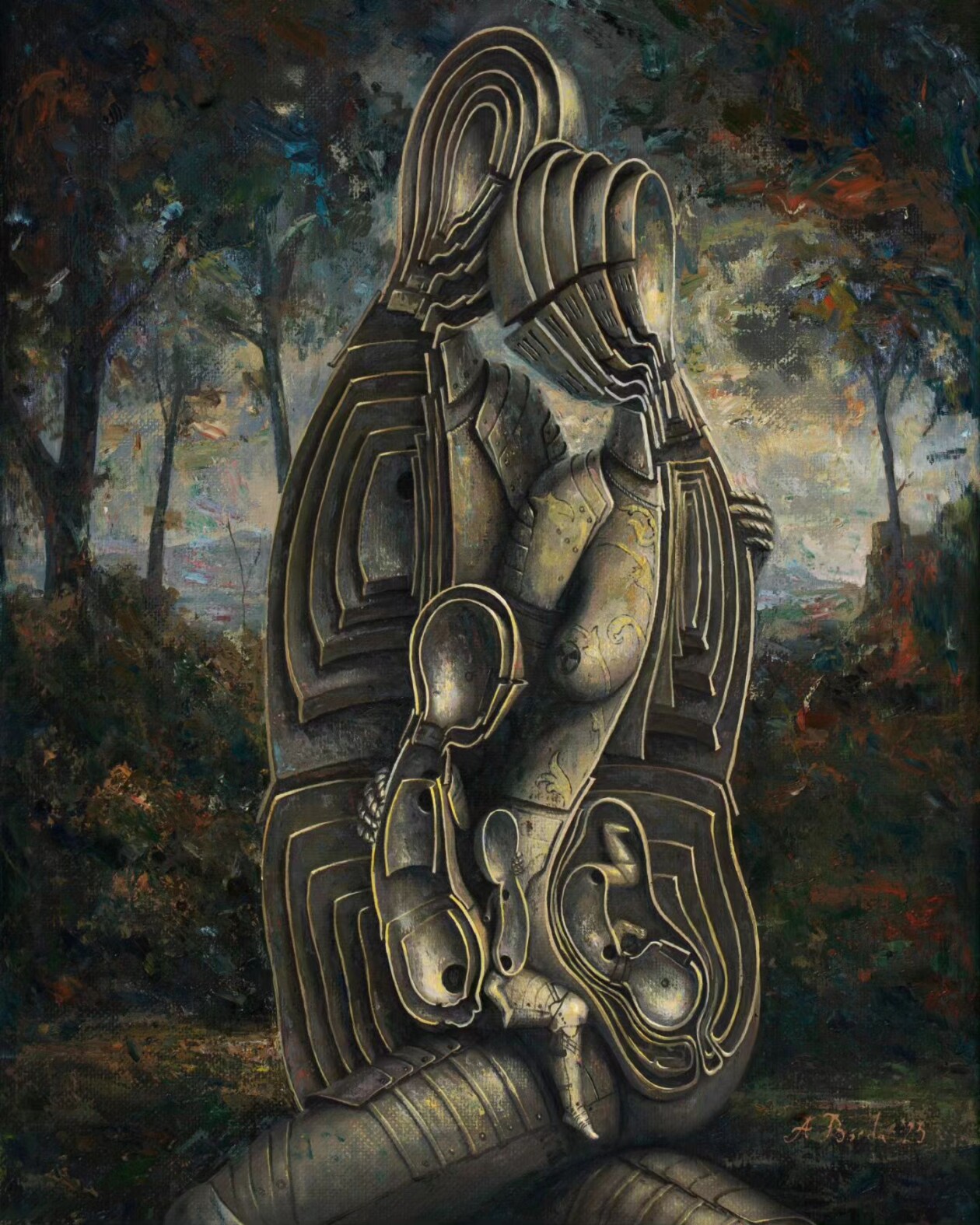 Mesmerizing And Thought Provoking Surreal Paintings By Adrian Borda (4)