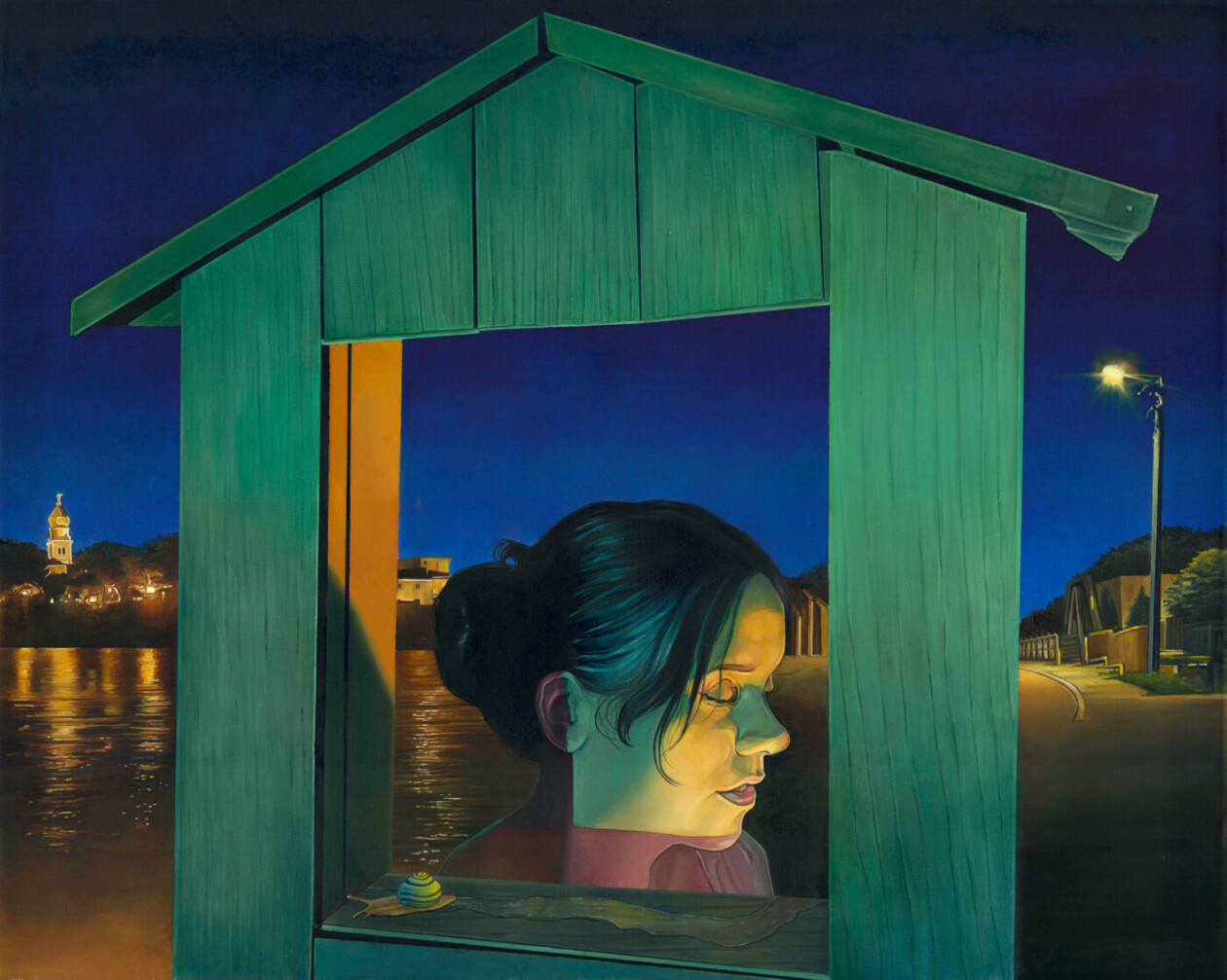 Night Shift, An Enigmatic Painting Series By Emanuela Lekić (4)