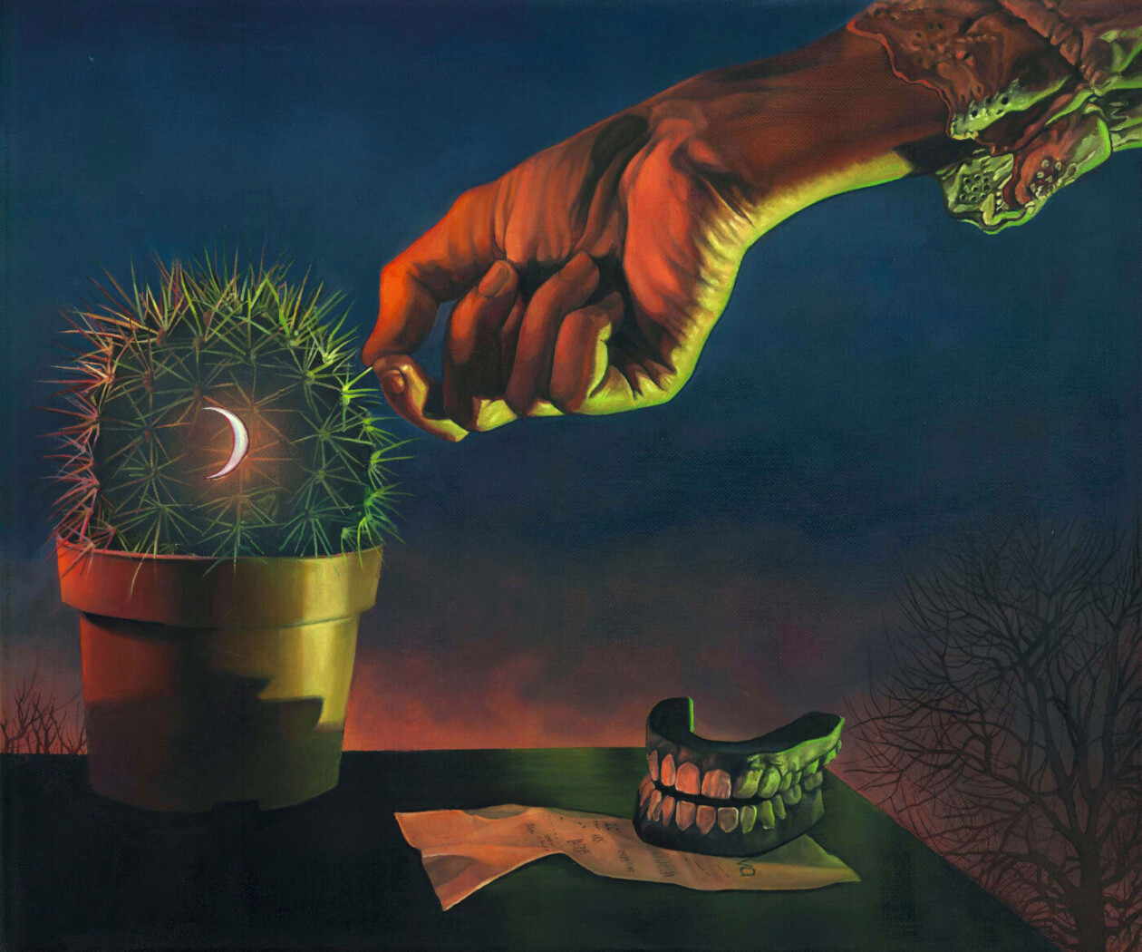 Night Shift, An Enigmatic Painting Series By Emanuela Lekić (5)