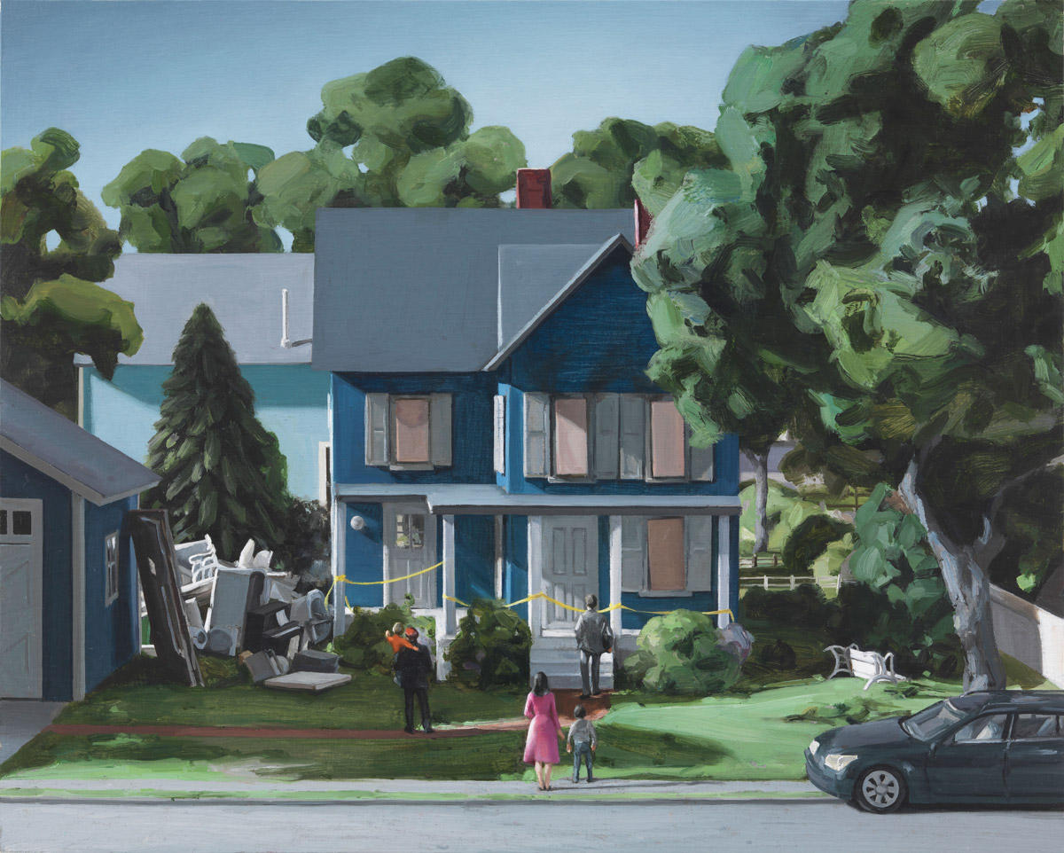 Nuclear Family, A Thought Provoking Painting Series By Amy Bennett (1)