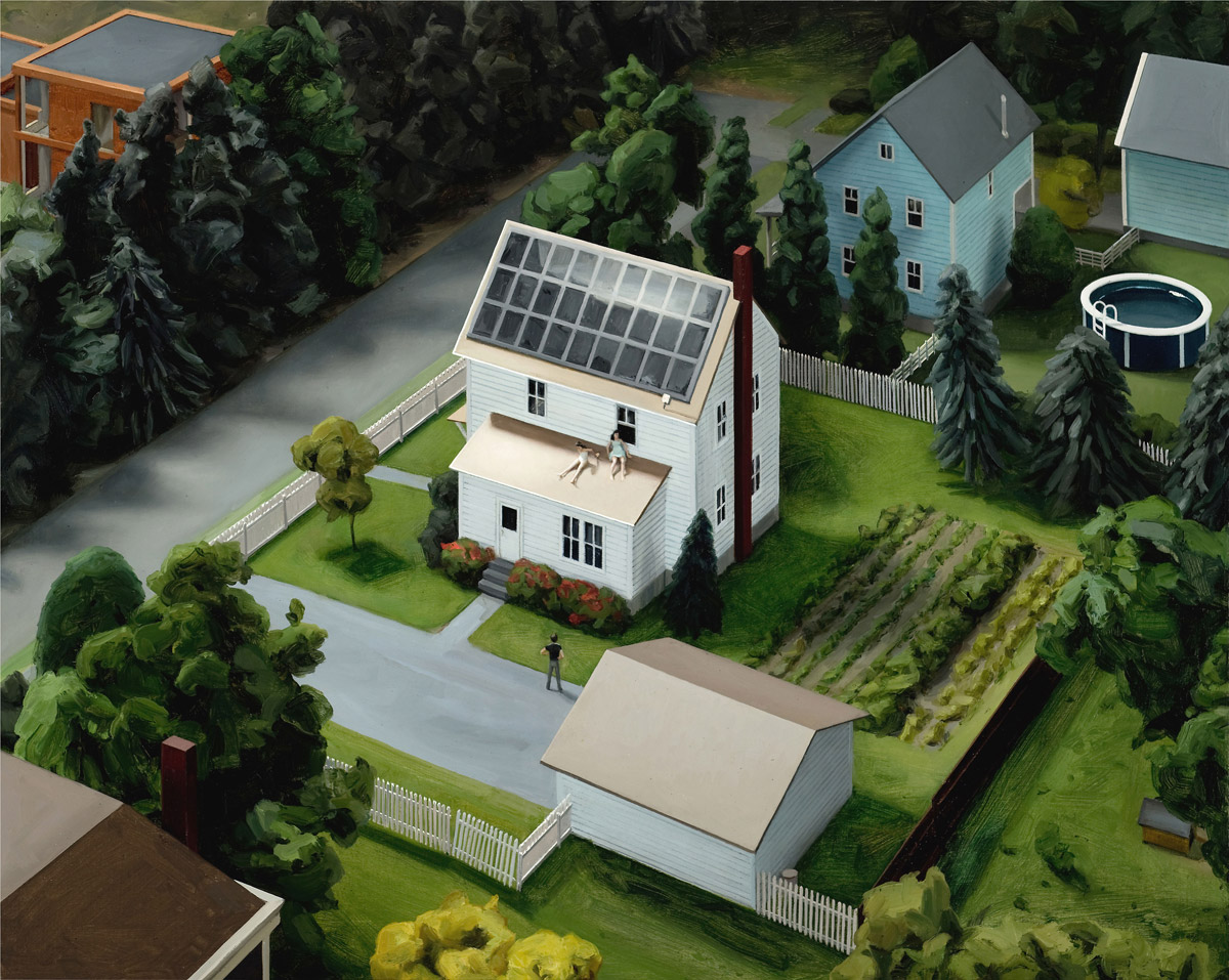 Nuclear Family, A Thought Provoking Painting Series By Amy Bennett (11)