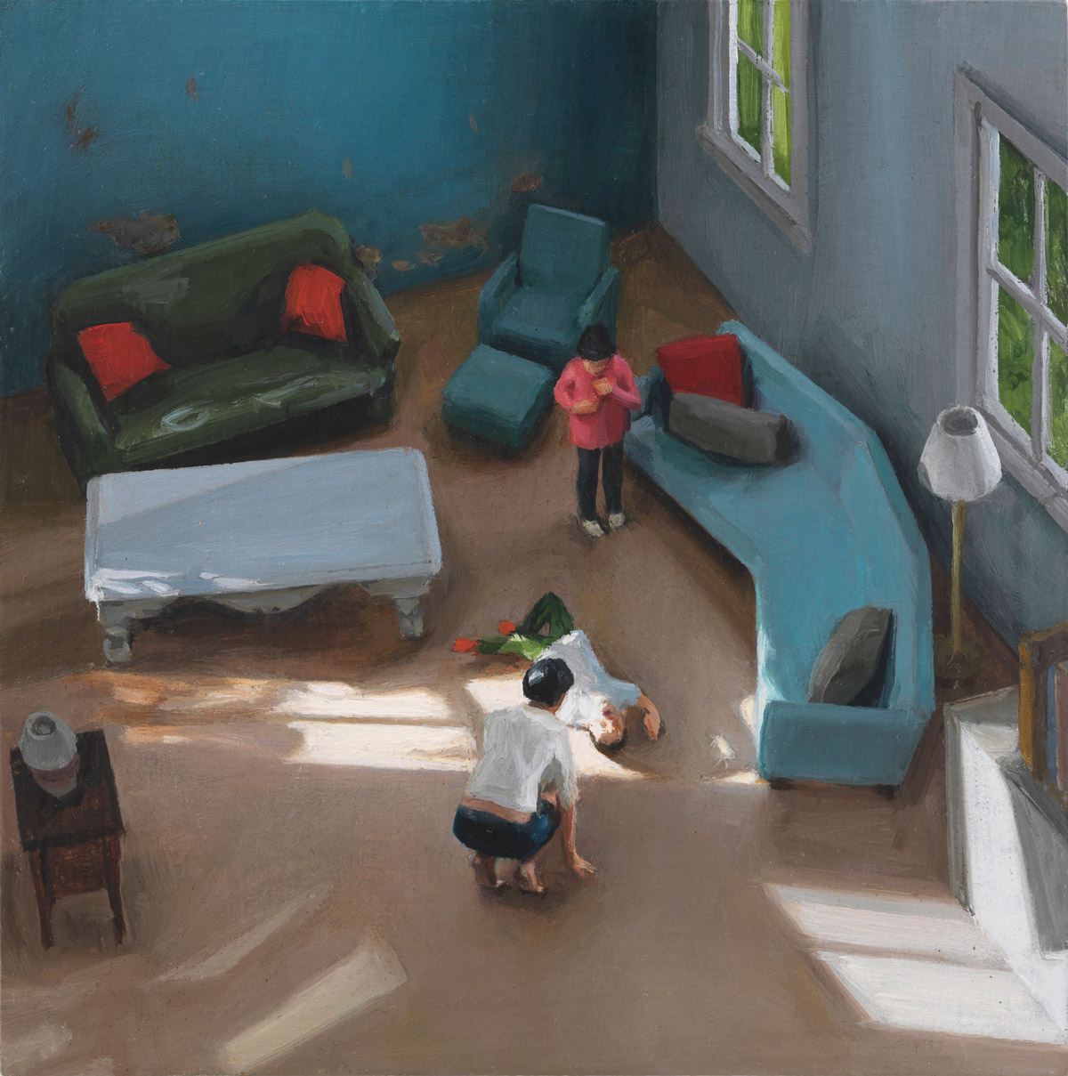 Nuclear Family, A Thought Provoking Painting Series By Amy Bennett (7)