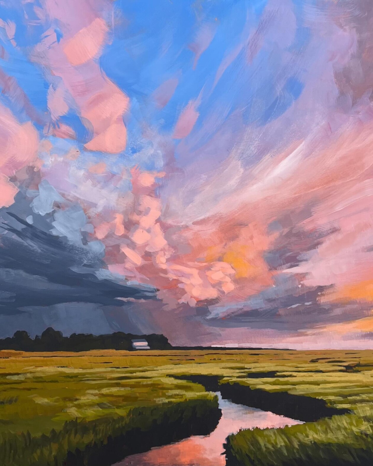 Pleasant Landscape Acrylic Paintings By James Musil (12)