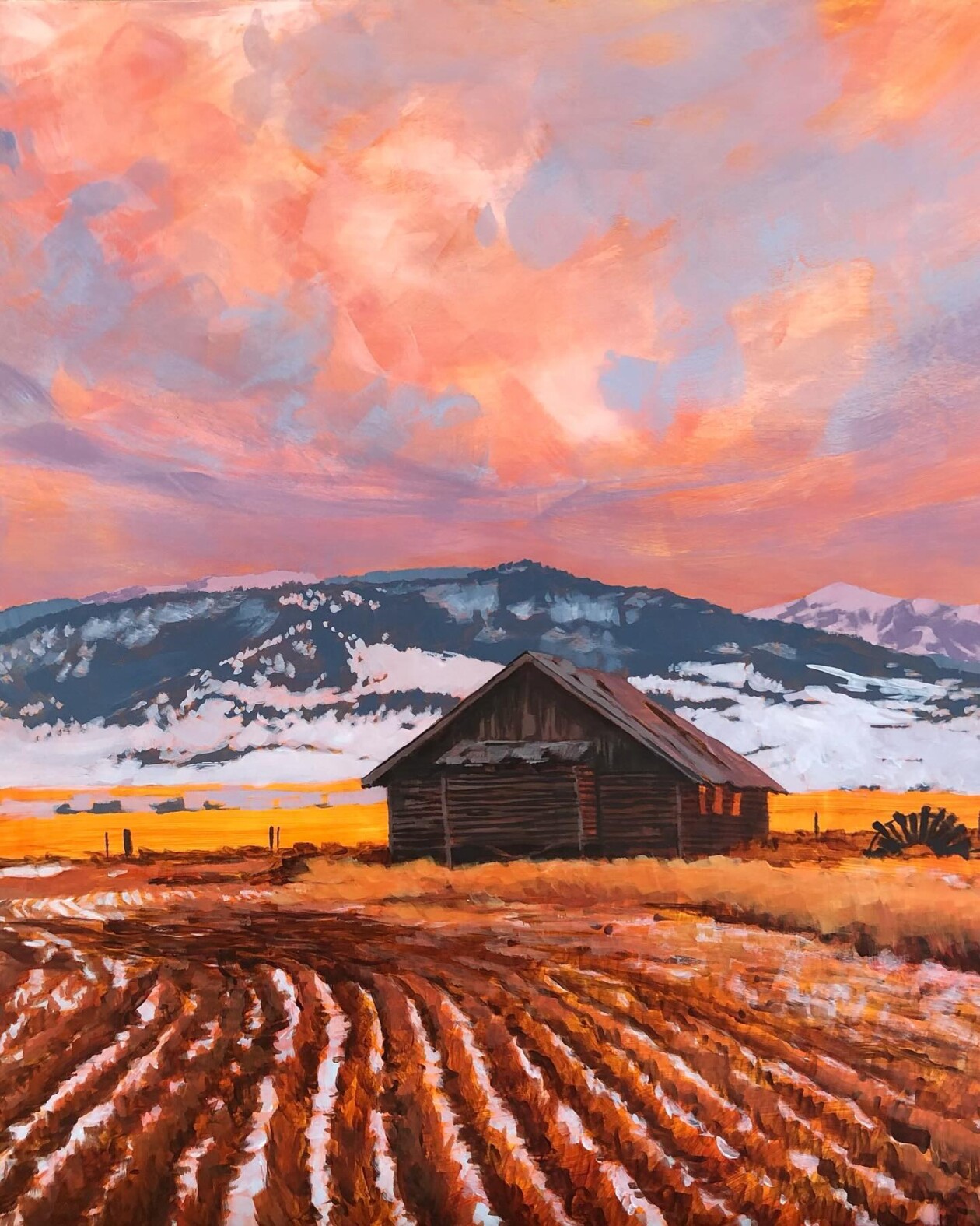 Pleasant Landscape Acrylic Paintings By James Musil (3)