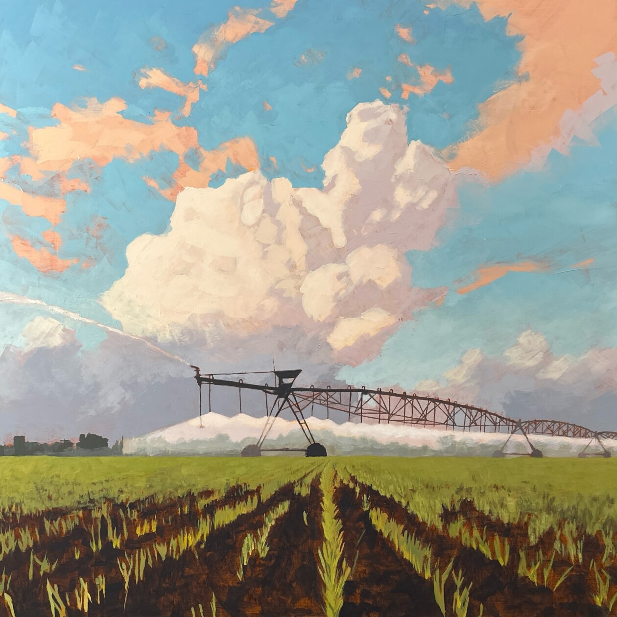 Pleasant Landscape Acrylic Paintings By James Musil (7)