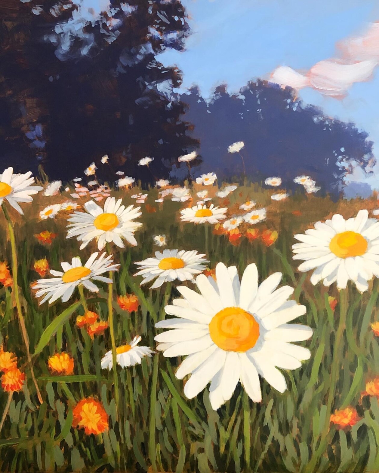 Pleasant Landscape Acrylic Paintings By James Musil (9)