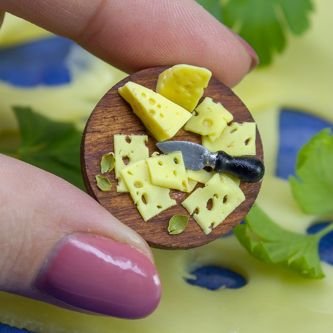 Polymer Clay Food And Plant Sculptures By Rina Vellichor (1)