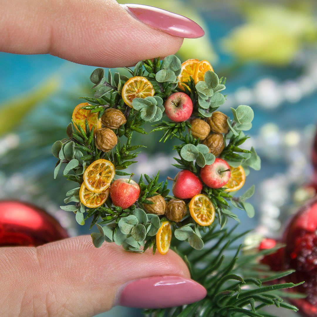 Polymer Clay Food And Plant Sculptures By Rina Vellichor (20)