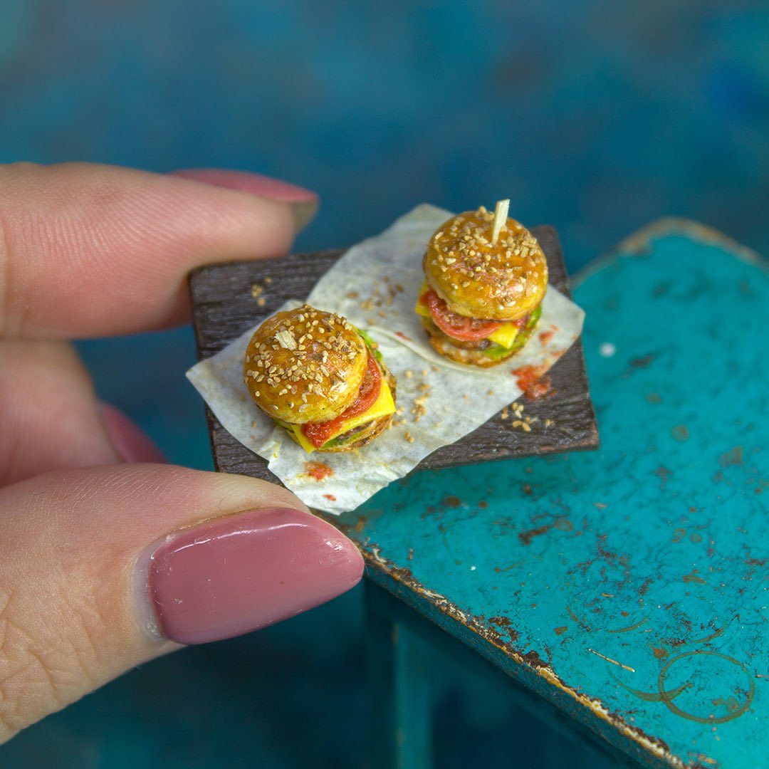 Polymer Clay Food And Plant Sculptures By Rina Vellichor (6)