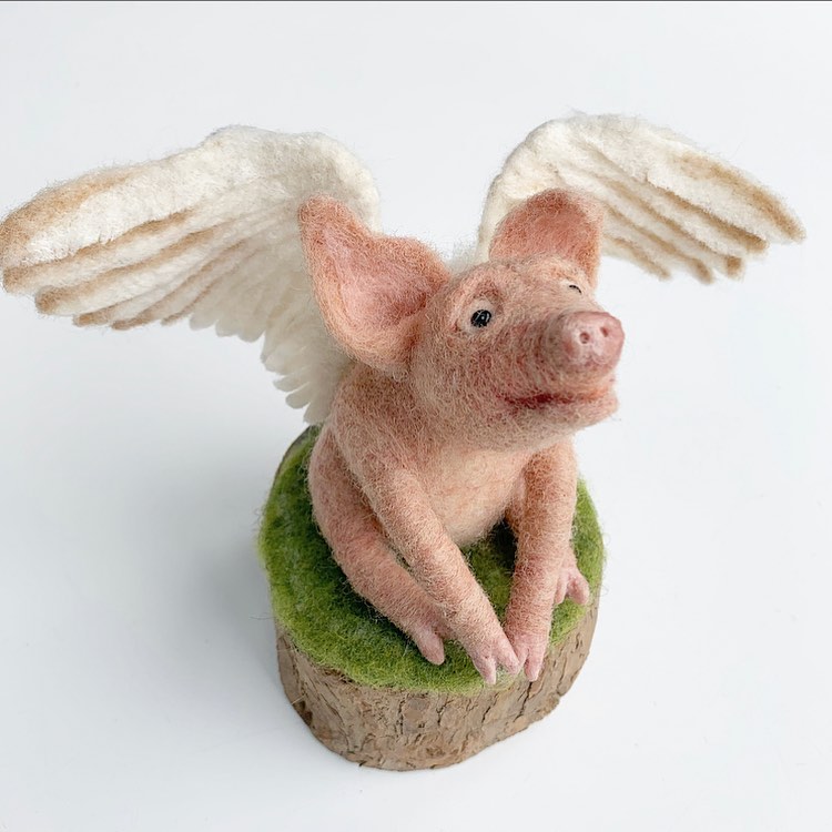 Realistic Animal Needle Felted Sculptures By Tracey Turner (13)