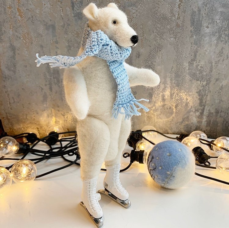 Realistic Animal Needle Felted Sculptures By Tracey Turner (15)