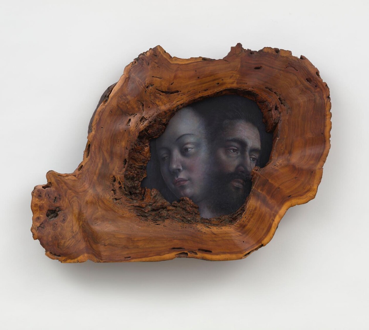 Renaissance Paintings Beautifully Recreated On Natural Materials By Chris Oh (15)